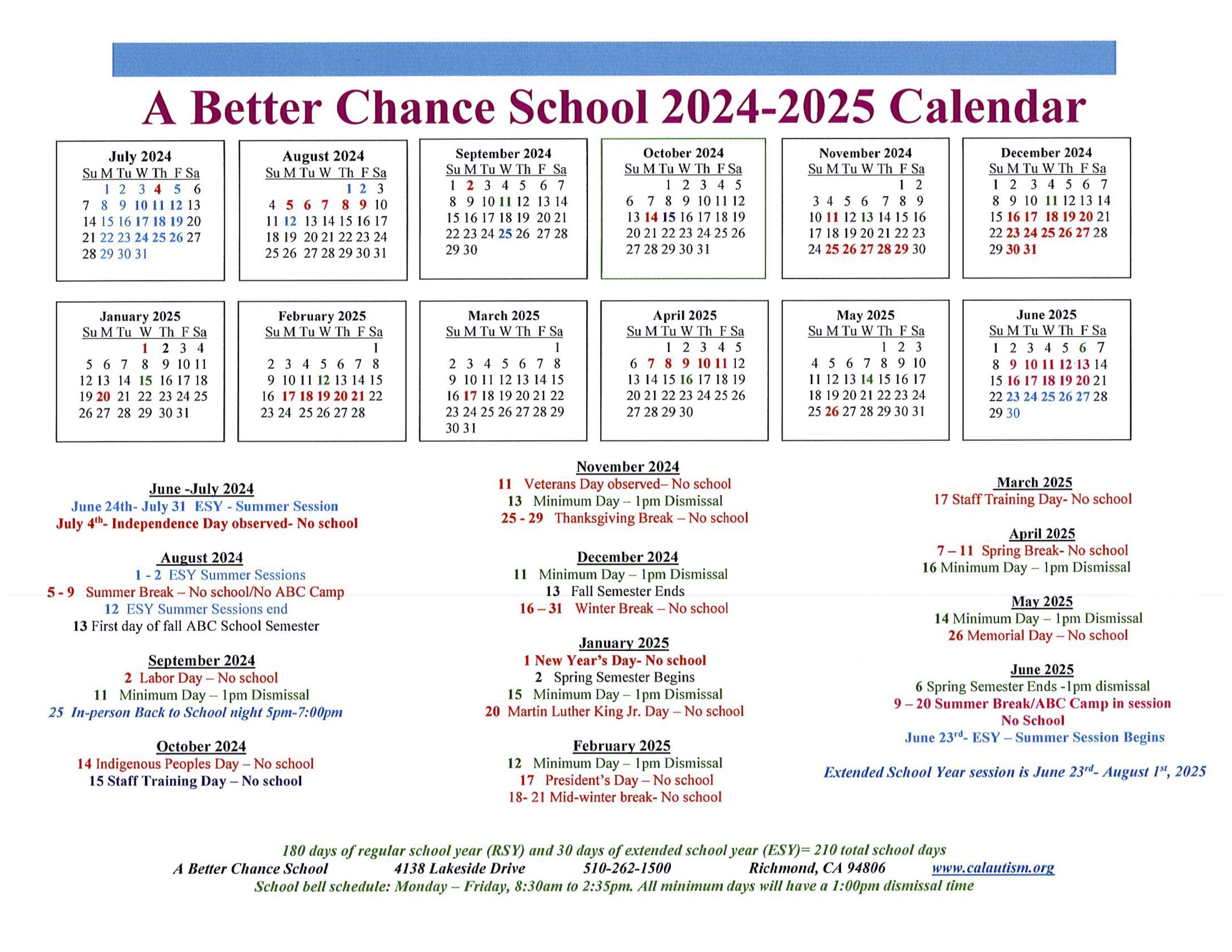 2025 School Calendar California Yuto Develde